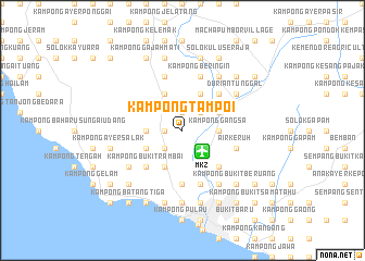 map of Kampong Tampoi