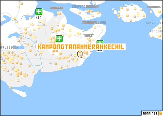 map of Kampong Tanah Merah Kechil