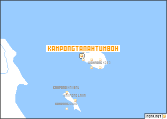 map of Kampong Tanah Tumboh