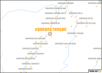 map of Kampong Tangar