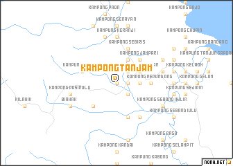 map of Kampong Tanjam