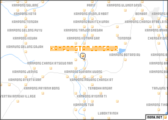 map of Kampong Tanjong Aur