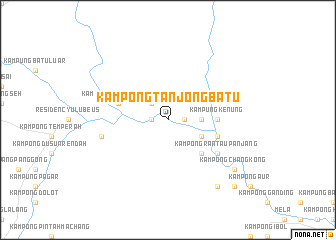 map of Kampong Tanjong Batu