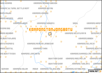 map of Kampong Tanjong Batu