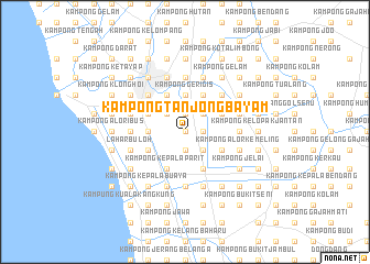 map of Kampong Tanjong Bayam