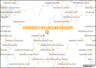 map of Kampong Tanjong Berangan