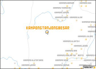 map of Kampong Tanjong Besar