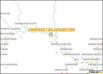 map of Kampong Tanjong Besar