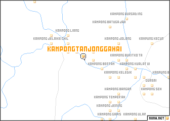 map of Kampong Tanjong Gahai