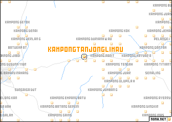 map of Kampong Tanjong Limau