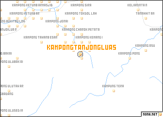 map of Kampong Tanjong Luas