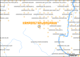 map of Kampong Tanjong Pauh