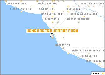 map of Kampong Tanjong Pechah