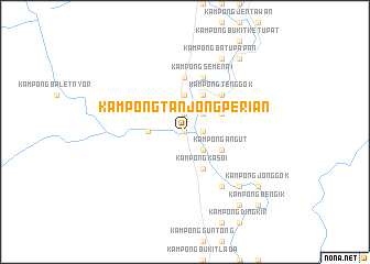 map of Kampong Tanjong Perian