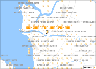 map of Kampong Tanjong Rambai