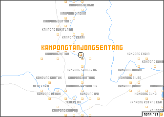 map of Kampong Tanjong Sentang