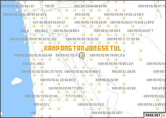 map of Kampong Tanjong Setul