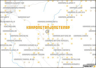 map of Kampong Tanjong Terap