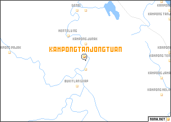 map of Kampong Tanjong Tuan