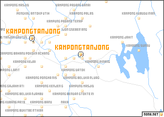 map of Kampong Tanjong