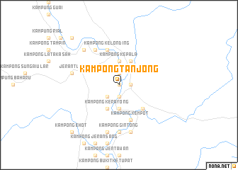 map of Kampong Tanjong