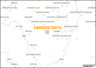 map of Kampong Tantu