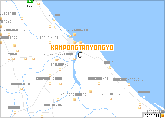 map of Kampong Tanyong Yo