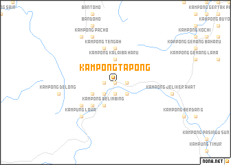 map of Kampong Tapong