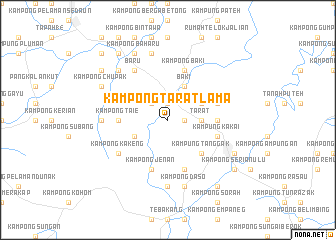 map of Kampong Tarat Lama