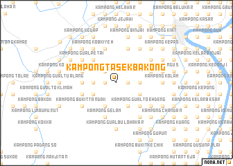 map of Kampong Tasek Bakong