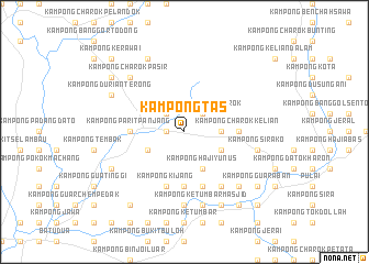 map of Kampong Tas