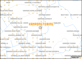 map of Kampong Tebing