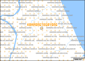 map of Kampong Tegayong