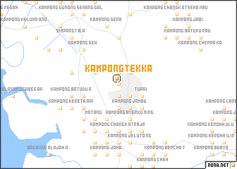 map of Kampong Tekka