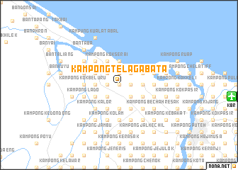 map of Kampong Telaga Bata