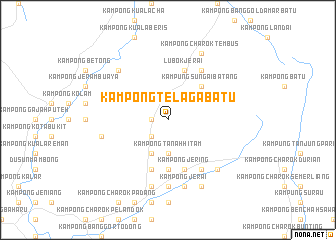 map of Kampong Telaga Batu