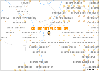 map of Kampong Telaga Mas