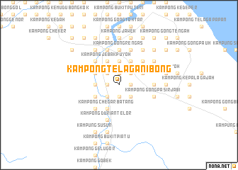 map of Kampong Telaga Nibong