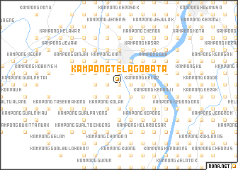 map of Kampong Telago Bata