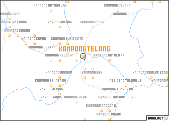 map of Kampong Telang