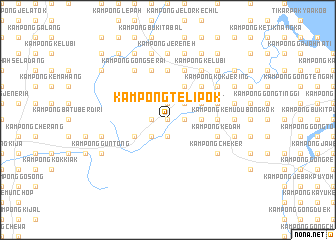 map of Kampong Telipok