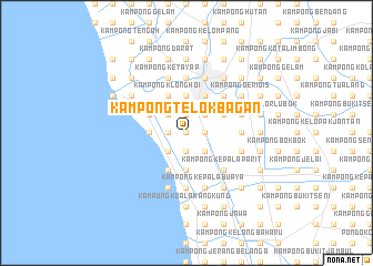 map of Kampong Telok Bagan