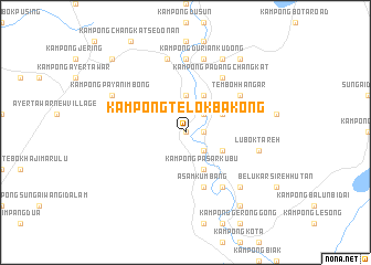 map of Kampong Telok Bakong