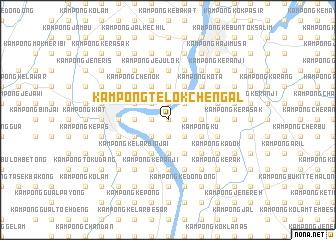 map of Kampong Telok Chengal