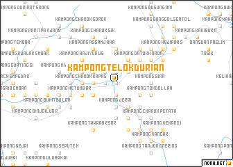 map of Kampong Telok Durian