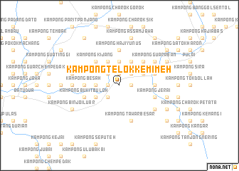 map of Kampong Telok Kemimeh