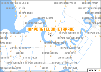 map of Kampong Telok Ketapang