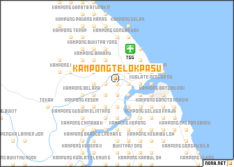 map of Kampong Telok Pasu