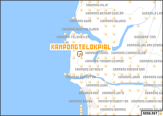 map of Kampong Telok Pial
