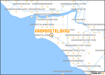 map of Kampong Telok Ru